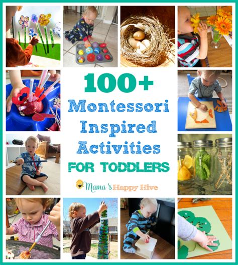 100 Montessori Activities for Toddlers