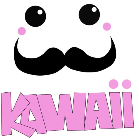 Mustache kawaii by AJOokamiChan on DeviantArt