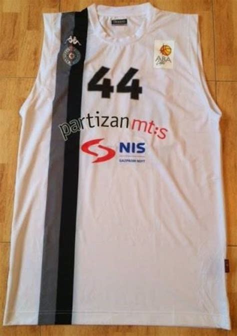 Partizan Belgrade 2012-13 Jerseys