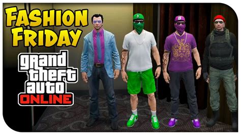 GTA 5 Online - FASHION FRIDAY! (Ballas/Grove St. Member, Mr Vice City ...