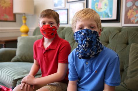 Help your kids get used to wearing masks