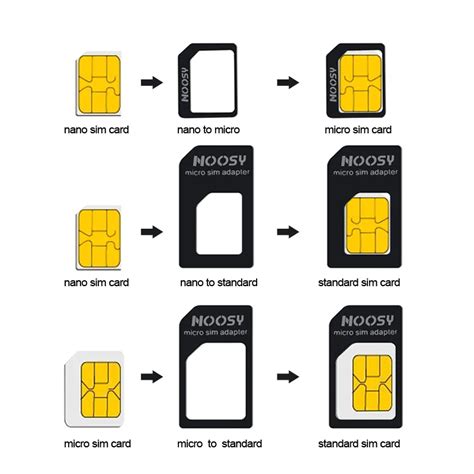 Aliexpress.com : Buy 4 in 1 Nano SIM Card Micro SIM Adapters Standard ...