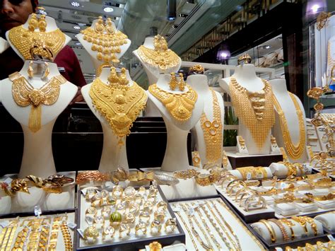 The Dubai Gold Souk; Dubai, Dubai Emirate, United Arab Emirates on ...