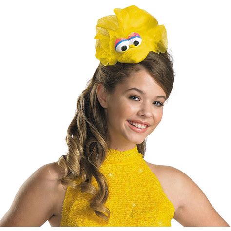 Disguise Women's Sesame Street Big Bird Adult Costume Headband, Yellow ...