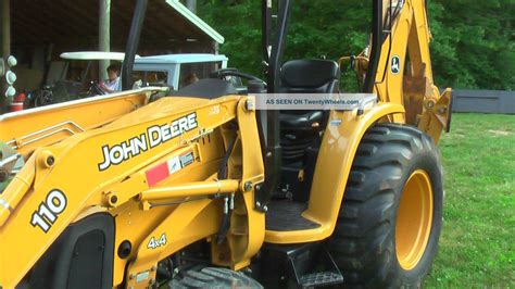 2011 John Deere 110 Backhoe, 4x4, Loader, Looks & Runs Better Than Exc ...