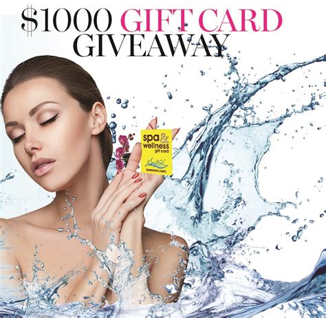 Win a $1,000 Spa & Wellness Gift Card from Spa Week