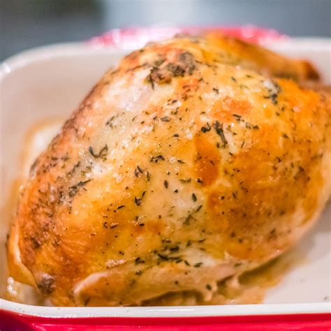 Easy Garlic & Herb Slow Cooker Turkey | AllFreeSlowCookerRecipes.com