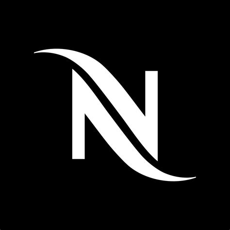 NESPRESSO LOGO MONOGRAM BLACK | Nestlé Nespresso