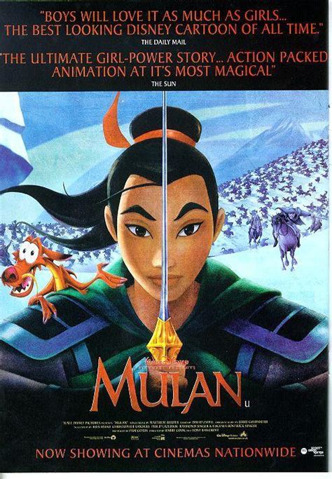 Mulan (1998) 27x40 Movie Poster | ubicaciondepersonas.cdmx.gob.mx