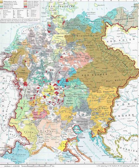 The Holy Roman Empire under Charles IV 1355-1378 - Full size