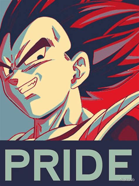 "Vegeta's Pride" T-shirt for Sale by Nakibob | Redbubble | manga t ...