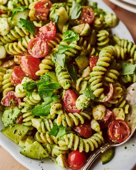 Make a Big Batch of Pesto Pasta Salad, Eat It All Week Long | Recipe ...