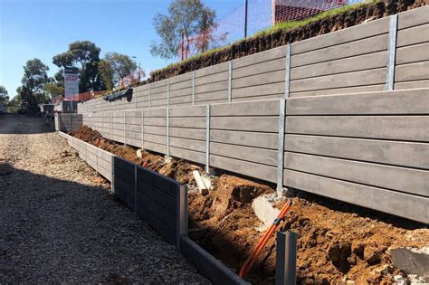 How To Build A Retaining Wall On Slope With Sleepers - Wall Design Ideas