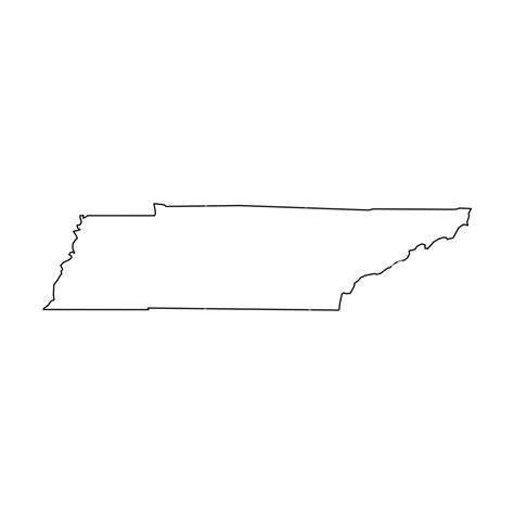 Tennessee Outline Vector at Vectorified.com | Collection of Tennessee ...