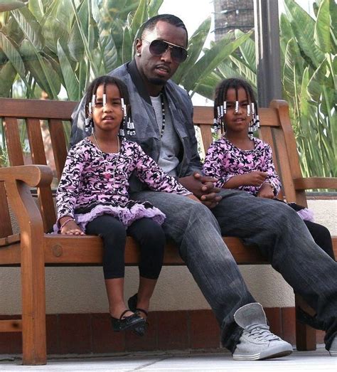 p. diddy sean combs and his daughters | Celebrity babies, Famous twins ...