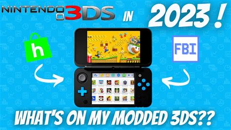 Nintendo 3DS in 2023 - What's On My Modded 3DS? - YouTube