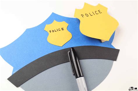 Police Officer Printable Craft