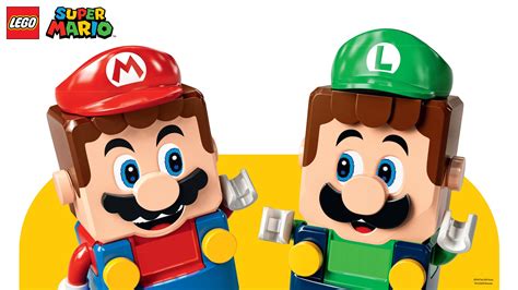 Download Luigi Mario Lego Video Game Lego Super Mario 4k Ultra HD Wallpaper