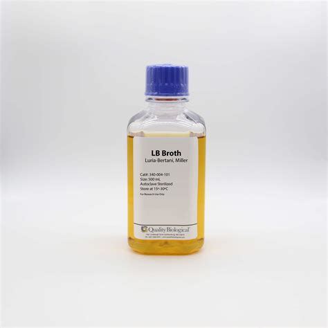 LB Broth (Miller),500mL | Quality Biological