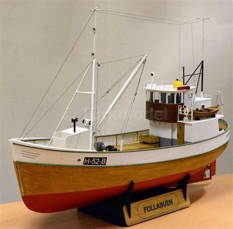 FOLLABUEN 1/25 Scale Norwegian Fishing Boat Wood Model Kit | Toys ...