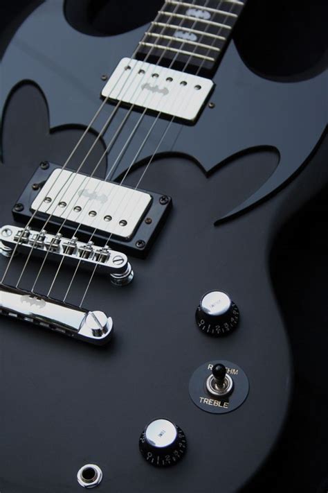 SG Batman Guitar. | Guitares - guitars | Pinterest