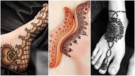 HennaByBushra on Twitter: "Simple And Easy Feet Mehndi Designs | Foot ...