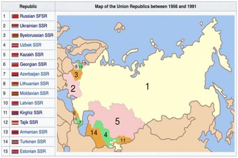 15 Negara Pecahan Uni Soviet dan Penjelasannya Secara Lengkap Halaman 2 ...