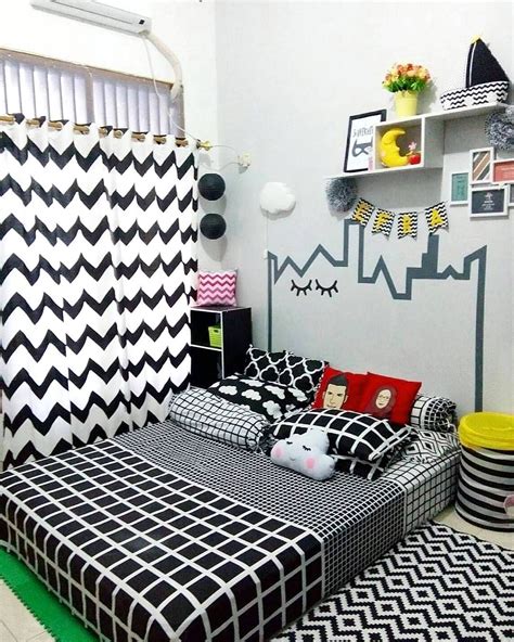 Dekorasi Kamar Tidur 3x3 Terbaru Small Room Bedroom, Trendy Bedroom ...