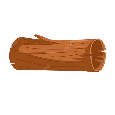 Wood Log Vector Clip Art, Wood, Wood Logs, Log PNG and Vector with ...