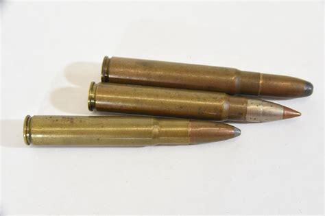 3 Rounds 9.3x62 Mauser Ammo