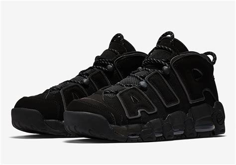 Nike Air More Uptempo Triple Black 414962-004 | SneakerNews.com