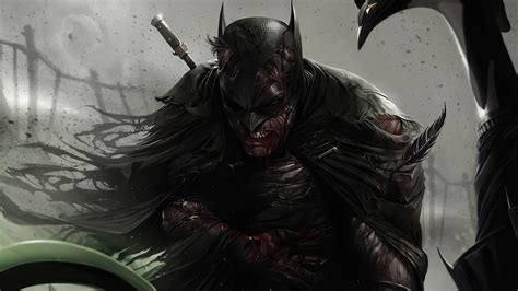 Batman Injured Artwork Wallpaper,HD Superheroes Wallpapers,4k ...