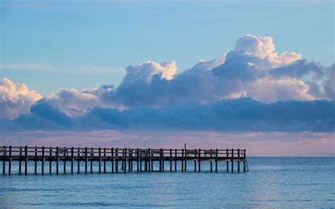 Download wallpaper 1920x1200 pier, sea, horizon widescreen 16:10 hd ...