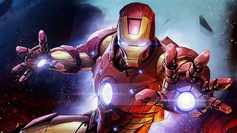 71 Wallpaper Hd Iron Man Cartoon Picture - MyWeb