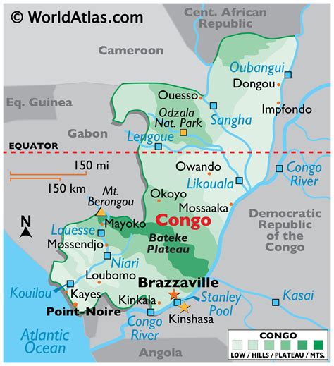 Congo River Basin Map