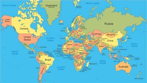 List Of All The Countries In The World(Alphabetical Order)