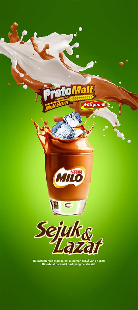 Nestle Product Ad (Milo) :: Behance