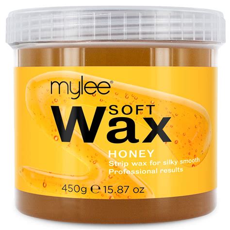 Mylee Honey Soft Creme Wax for Sensitive Skin 450g, Microwavable & Wax ...