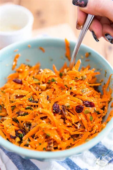 The Best Carrot Salad Ever! • The Healthy Foodie