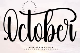 October Font by Inermedia STUDIO · Creative Fabrica