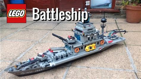 LEGO Battleship MOC - YouTube