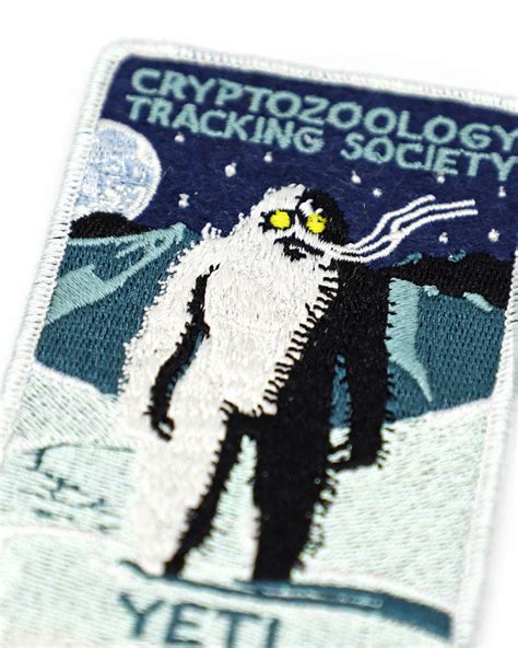 Yeti Cryptozoology Patch