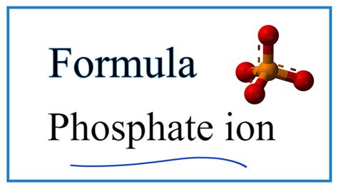 Phosphate Ion Structure