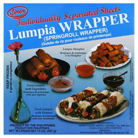 Simex Individually Lumpia Wrapper - Shop Specialty & Asian at H-E-B