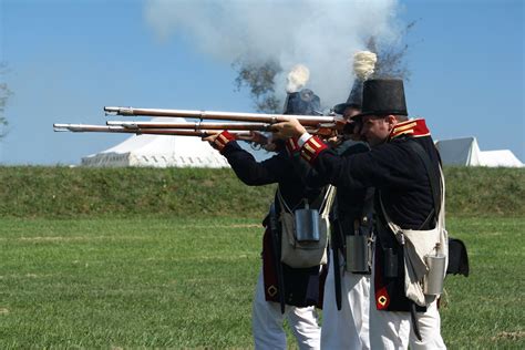 Musket Firing Demonstration | A musket firing demonstration … | Flickr