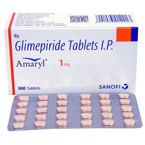 Amaryl 1 mg Tablet | Uses, Side Effects, Price | Apollo Pharmacy