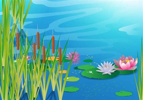 Lake Water Vector Art, Icons, and Graphics for Free Download