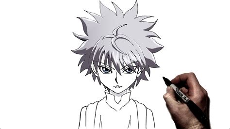 How to Draw Killua | Step By Step | Hunter X Hunter - YouTube