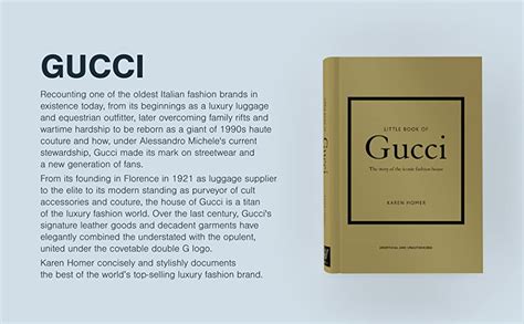 Amazon.com: Little Book of Gucci: The Story of the Iconic Fashion House ...