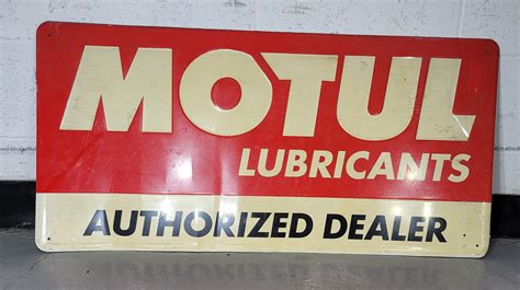 Vintage Motul Sign - Onemorecar